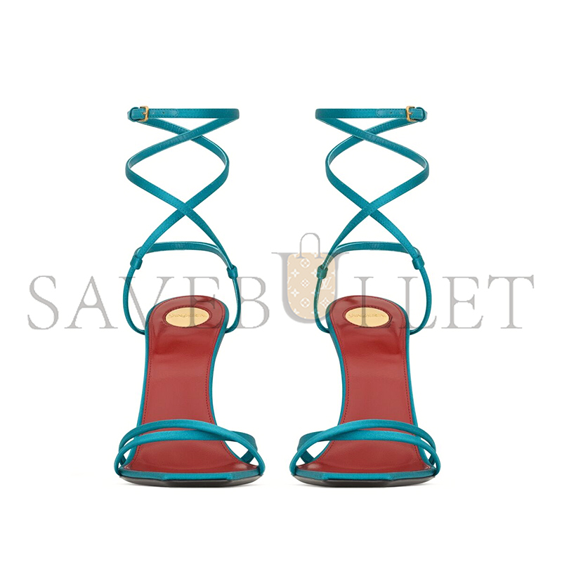 Y*L opyum sandals in satin crepe 8179729qnbs4415